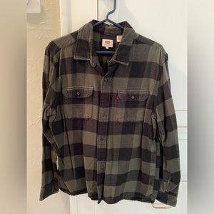 Levi’s Flannel Buffalo Plaid Shirt